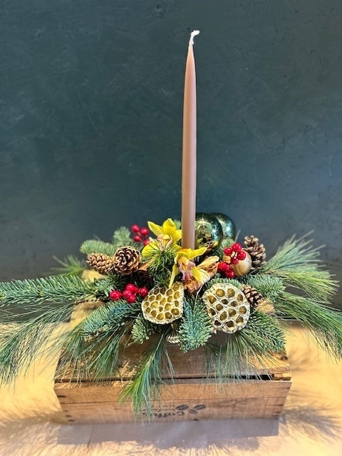 Tall Candle Arrangement