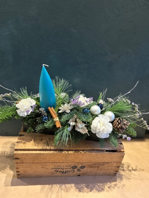 Winter Blue Arrangement